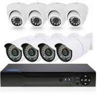 Комплект IP видеонаблюдения на 4 внутренних и 4 уличных 2 Мп камер PST IPK08BH от магазина Метрамаркет
