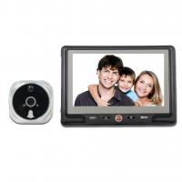Видеоглазок в дверь с записью на SD карту, звонком и датчиком движения PST 4,3DM Серый от магазина Метрамаркет