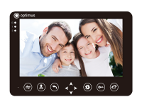 Видеодомофон Optimus VM-7.1 Черный от магазина Метрамаркет
