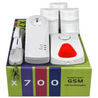 GSM РОЗЕТКА X-700 Комплект для охраны от магазина Метрамаркет
