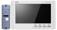 Комплект видеодомофона CTV CTV-DP1704MD Белый от магазина Метрамаркет