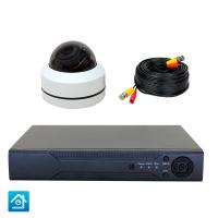 Комплект AHD видеонаблюдения с 1 поворотной камерой 2 Мп для дома, офиса PST AHD-K01RTB от магазина Метрамаркет