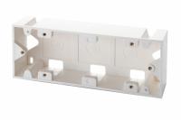 Коробка для рамок EUROLAN 12A-00-06WT 6 модулей 45 × 22,5 мм, белый