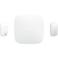 Центр управления системой AJAX Hub Plus White от магазина Метрамаркет