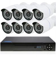 Комплект IP видеонаблюдения c 8 уличными 2Mp камерами PST IPK08CH-POE от магазина Метрамаркет