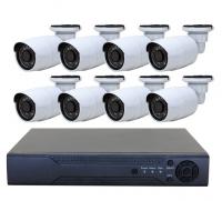 Комплект AHD видеонаблюдения на 8 уличных 8 Мп камер PST AHD-K08CX от магазина Метрамаркет