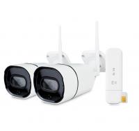 Комплект 4G видеонаблюдения на 2 уличные камеры 3 Mп PST XMD02CS от магазина Метрамаркет