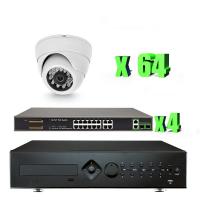 Комплект IP видеонаблюдения на 64 купольные камеры 2Мп PST IPK64AH-POE от магазина Метрамаркет