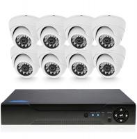 Комплект IP видеонаблюдения с 8 внутренними 2 Мп камерами PST IPK08AH от магазина Метрамаркет