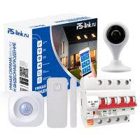 Комплект Умного дома Ps-Link "Охрана, видеонаблюдение, управление питанием PS-1213" от магазина Метрамаркет