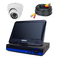 Комплект AHD видеонаблюдения с 1 внутренней камерой 2 Мп и монитором для дома, офиса PST AHD-K9101AH от магазина Метрамаркет