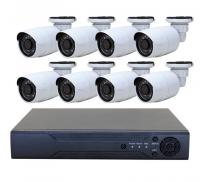 Комплект AHD видеонаблюдения на 8 уличных 2Mp камер PST AHD-K08CH от магазина Метрамаркет