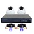 Комплект AHD видеонаблюдения на 2 камеры для помещения 2 микрофона 5 Мп PST K02AFM от магазина Метрамаркет