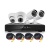 Комплект 1Mp AHD видеонаблюдения на 2 уличные и 2 внутренние камеры PST AHD-K04BL от магазина Метрамаркет