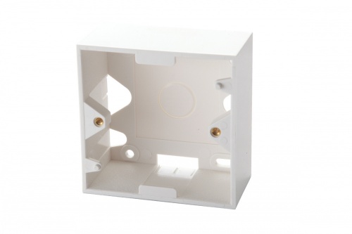 Коробка для рамок EUROLAN 12A-00-02WT 2 модуля 45 × 22,5 мм, белый от магазина Метрамаркет