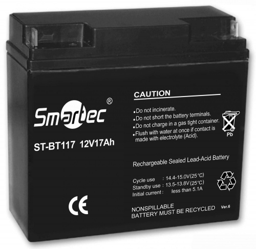 Аккумуляторная батарея Smartec ST-BT117 от магазина Метрамаркет