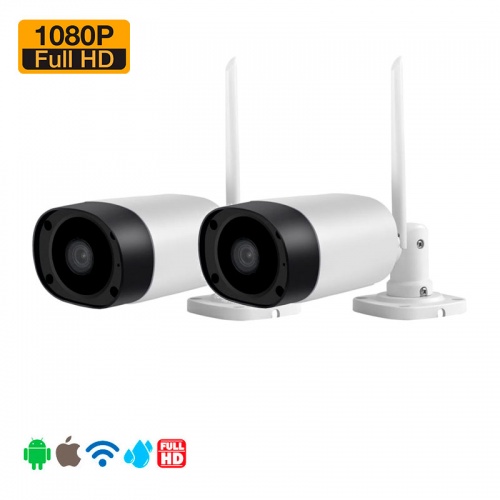 Комплект WiFi видеонаблюдения на 2 камеры 2 Мп PST XMD202 от магазина Метрамаркет
