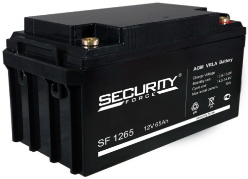 Аккумулятор Security Force SF 1265 от магазина Метрамаркет
