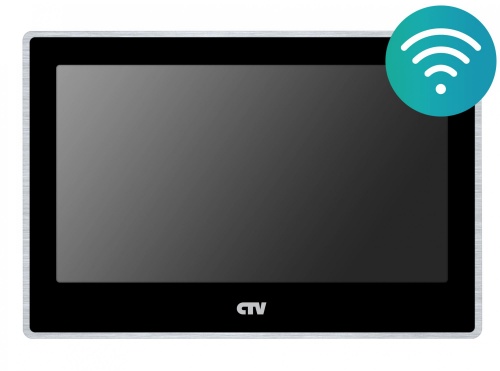 Монитор видеодомофона CTV CTV-M5702 Черный от магазина Метрамаркет