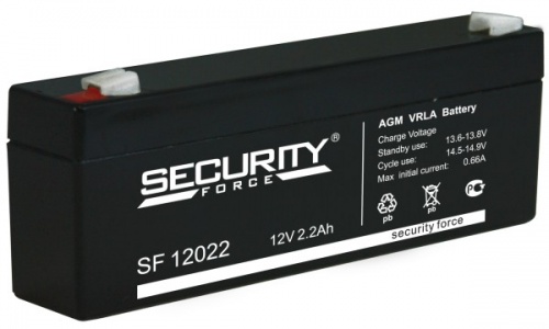 Аккумулятор Security Force SF 12022 от магазина Метрамаркет