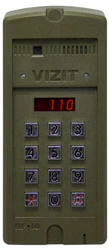 Блок вызова VIZIT БВД-SM110FCP от магазина Метрамаркет