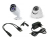 Готовый комплект 2Mp AHD видеонаблюдения c 1 уличной и 1 внутренней камерами PST AHD-K02BH от магазина Метрамаркет