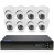 Комплект IP видеонаблюдения c 8 внутренними 2Mp камерами PST IPK08AH-POE от магазина Метрамаркет