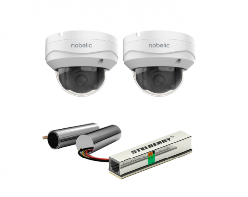 Комплект видеонаблюдения с IP-камерой Nobelic NBLC-2231F-ASD и микрофоном Stellberry M-30 от магазина Метрамаркет