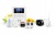 Комплект беспроводной охранной GSM видео сигнализации Страж Гарант Видео + XMD20 для дачи коттеджа от магазина Метрамаркет