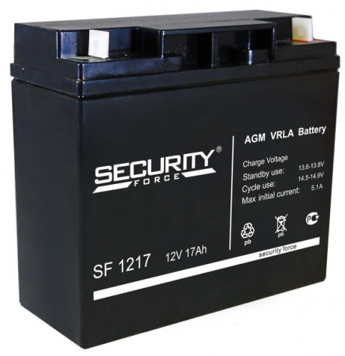Аккумулятор Security Force SF 1217 от магазина Метрамаркет