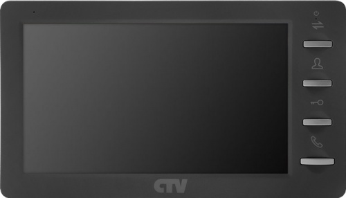 Монитор видеодомофона CTV CTV-M1701 Plus Графит от магазина Метрамаркет