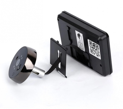 Видеоглазок в дверь с записью на SD карту, звонком и датчиком движения PST-PDV10 от магазина Метрамаркет