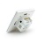 Умный сенсорный трехканальный WIFI выключатель света Ps-Link WF-E3-L Золотой без нуля от магазина Метрамаркет