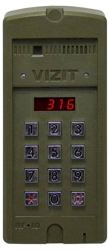 Блок вызова VIZIT БВД-316F от магазина Метрамаркет