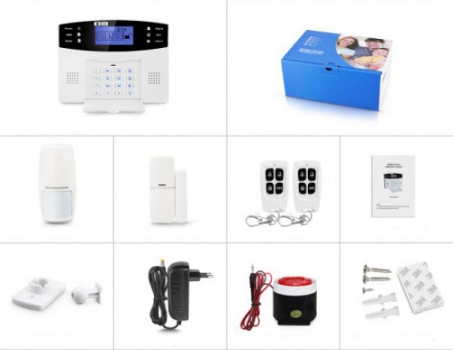 Комплект беспроводной охранной GSM видео сигнализации Страж Экспресс Видео + G90B для дома квартиры дачи коттеджа от магазина Метрамаркет