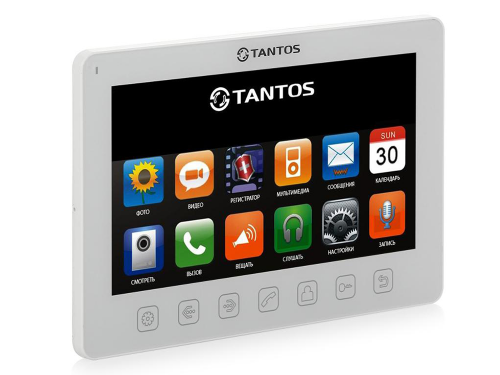 Видеодомофон TANTOS Prime Slim (white) от магазина Метрамаркет