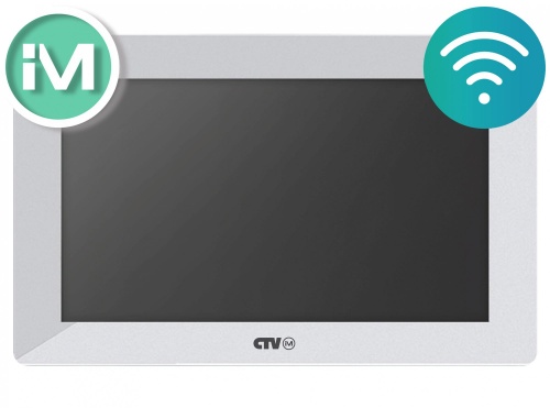 Монитор видеодомофона CTV-iM Cloud 7 Белый от магазина Метрамаркет